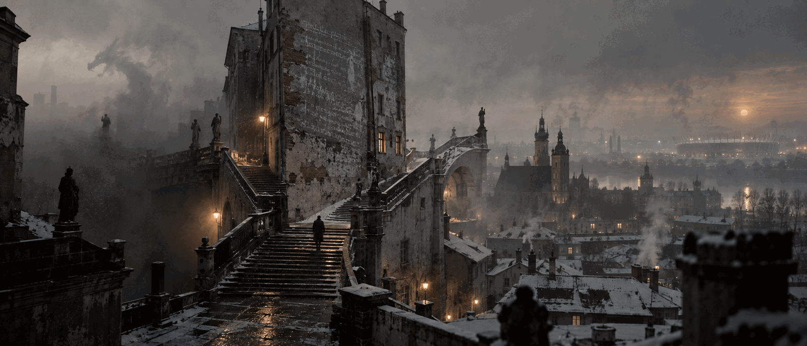 Okładka wiersza Kraków
